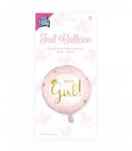 Paperdreams Foil balloon - It's a girl!-2