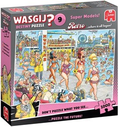 Wasgij Retro Destiny 9 - Super Models! 1000 st