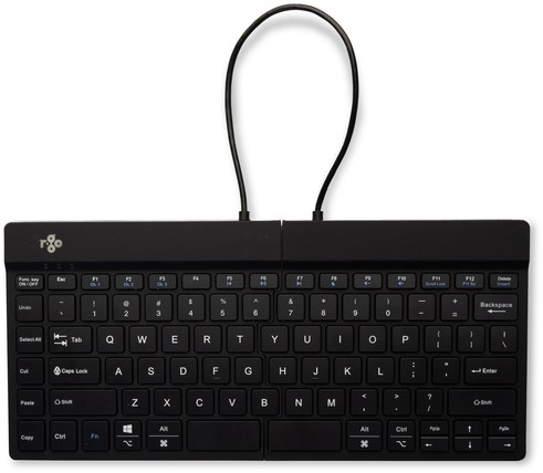 Toetsenbord R-Go Split Break QWERTY WL zwart-2