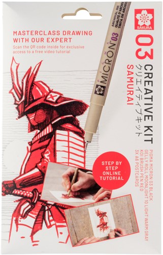 Tekenset Sakura Creative Kit Samurai