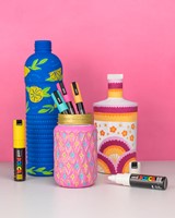 Verfstift Posca PC5M medium koel assorti set à 8 stuks-1