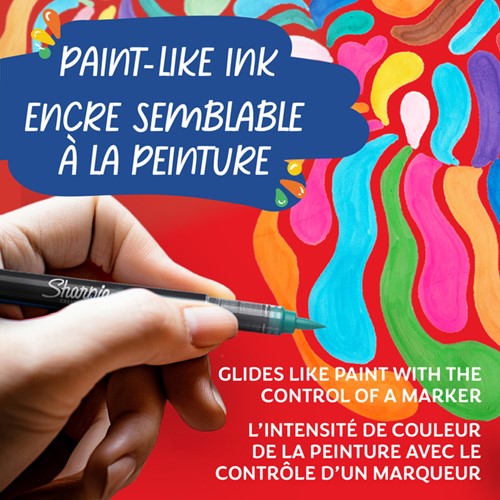 Creatieve marker Sharpie assorti 2 stuks-3