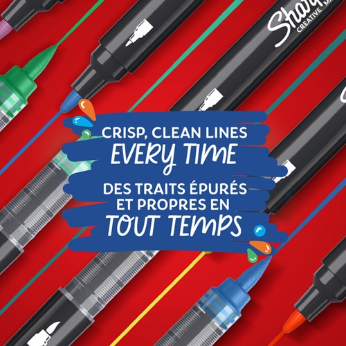 Creatieve marker Sharpie assorti 2 stuks-6