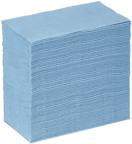 Poetsdoek WypAll X80 Powerclean 42,6x21,2cm 80vel pop-up blauw 8295-2