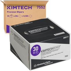 Reinigingsdoekjes KIMTECH SCIENCE 1-laags 30x286vel wit