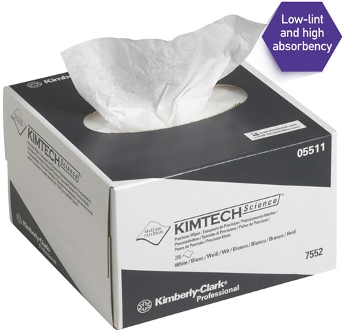 Reinigingsdoekjes KIMTECH SCIENCE 1-laags 30x286vel wit-3