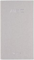 Adresboek Brepols Notaphone Nature grijs