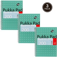 Notitieboek Pukka Pad Jotta A5 ruit 5x5mm 200 pagina's 80gr groen-1