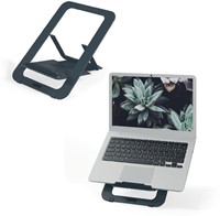 Laptopstandaard Leitz Ergo Aluminium plat verstelbaar-3