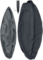 Actieve zitbal Leitz Ergo 55cm anti-rol donkergrijs-5
