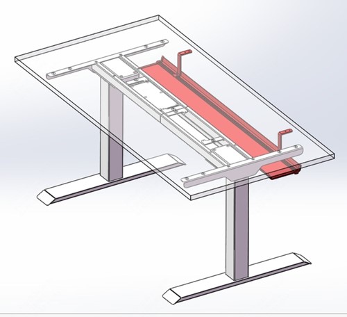 Kabelgoot Euroseats universeel 110cm zwart-1