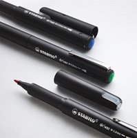 Fineliner STABILO dr!ver medium zwart-1