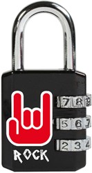 Hangslot Masterlock 3-cijfer combinatie 30mm rock patroon