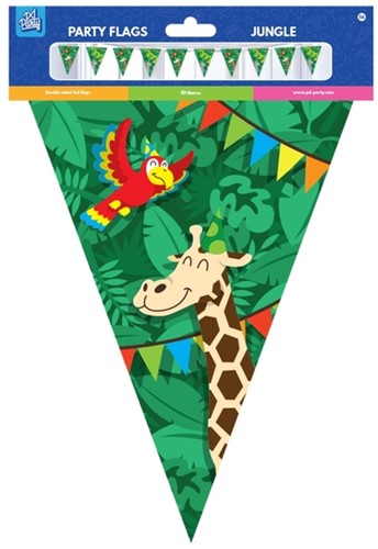 Party Flags foil Jungle cartoon-2