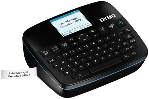 Labelprinter Dymo LabelManager Executive 640CB draagbaar qwerty 24mm zwart