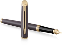 Vulpen Waterman Hémisphère Fashion Colors metallic black GT medium-3