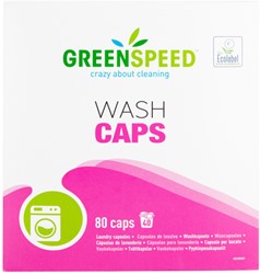 Wasmiddel Greenspeed Wash Caps universeel 80 stuks