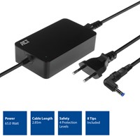 Laptop Oplader ACT Compact universeel 65W-3