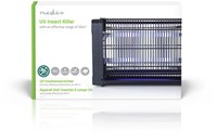 Insectenlamp Nedis electrisch 2x8watt 50M2 zwart-1