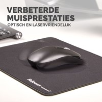 Muismat Fellowes Breyta XL zwart-4