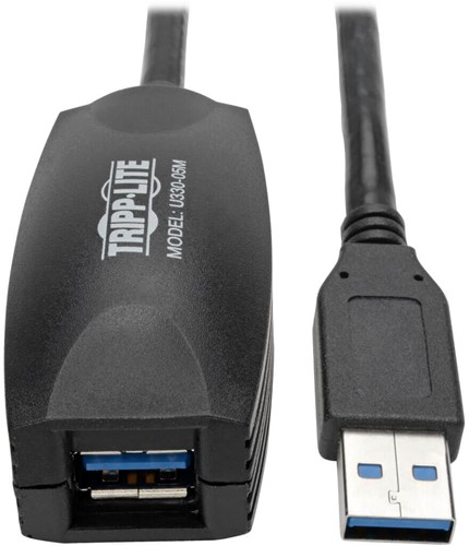 Tripp Lite U330-05M USB-kabel 4,88 m USB 3.2 Gen 1 (3.1 Gen 1) USB A Zwart