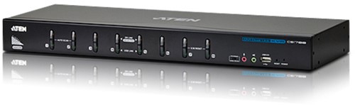 Aten 8-poorts USB DVI Dubbelvoudige Link/Geluid KVM-schakelaar