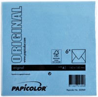 Envelop Papicolor 140x140mm hemelsblauw-2
