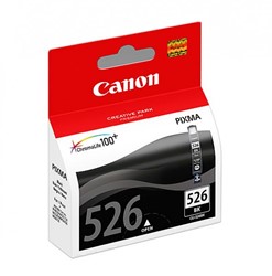 Canon CLI-526 BK w/o Sec inktcartridge 1 stuk(s) Origineel Normaal rendement Zwart