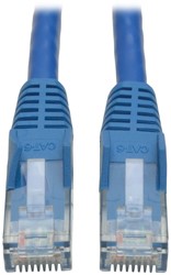 Tripp Lite N201-001-BL50BP netwerkkabel Blauw 0,3 m Cat6 U/UTP (UTP)