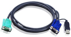 Aten 3M USB KVM Kabel met 3 in 1 SPHD