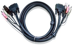 Aten 1.8M USB DVI-D Enkelvoudige Link KVM Kabel