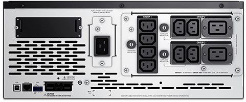 APC Smart-UPS X SMX3000HV Noodstroomvoeding - 3000VA, 8x C13, 2x C19 uitgang, USB, short depth-2