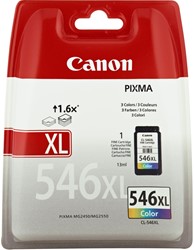Canon CL-546XL inktcartridge 1 stuk(s) Origineel Cyaan, Magenta, Geel