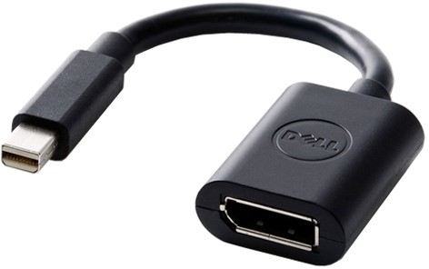 DELL 470-13627 video kabel adapter 0,203 m 20-pin DisplayPort FM Apple mini-DisplayPort M Zwart