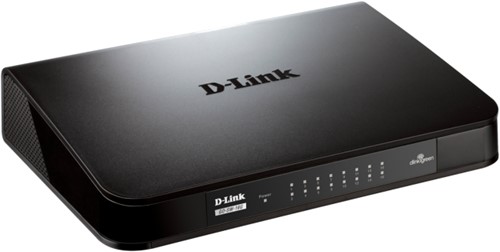 D-Link GO-SW-16G Unmanaged L2 Gigabit Ethernet (10/100/1000) 1U Zwart-3