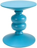 Aron LT tafel, diameter 33cm, hoogte 37cm, kleur oranje
