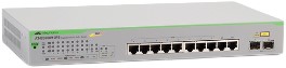 Allied Telesis GS950/10PS Managed Gigabit Ethernet (10/100/1000) Power over Ethernet (PoE) Groen, Grijs