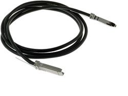 Allied Telesis AT-QSFP3CU InfiniBand-kabel 3 m QSFP+ Zwart