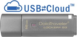 16GB 3.0 DTLPG3 w/Hardware encryption  USBtoCloud