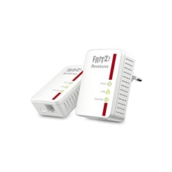 FRITZ!Powerline 510E Set International 500 Mbit/s Ethernet LAN Wit 2 stuk(s)