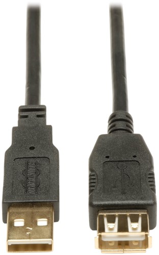 Tripp Lite U024-006 USB-kabel 1,83 m USB 2.0 USB A Zwart