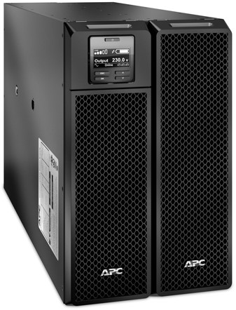 APC Smart-UPS On-Line SRT8KXLI - Noodstroomvoeding, 6x C13, 4x C19, hardwire 1 fase uitgang, Embedded NMC, tower, 8000VA-2