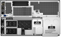 APC Smart-UPS On-Line 10KVA noodstroomvoeding 6x C13, 4x C19, hardwire 1 fase uitgang, rackmountable, Embedded NMC-3