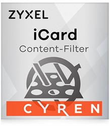 Zyxel iCard Cyren CF 1Y 1 licentie(s) opwaarderen 1 jaar