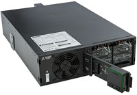 APC Smart-UPS On-Line 5000VA noodstroomvoeding hardwire 1 fase uitgang, rackmountable, Embedded NMC, 208V/230V-3