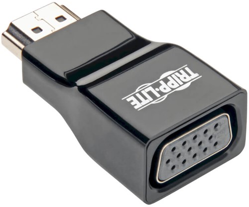 Tripp Lite P131-000 tussenstuk voor kabels HDMI VGA Zwart-3