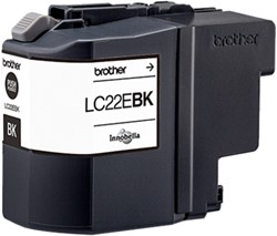 Brother LC-22EBK inktcartridge 1 stuk(s) Origineel Zwart
