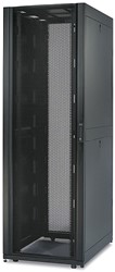 APC NetShelter SX 42U 750mm(b) x 1070mm(d) 19" IT rack, behuizing met zijpanelen, zwart, Shock Packaging