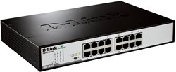 D-Link DGS-1016D/E netwerk-switch Unmanaged Zwart, Metallic