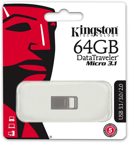 64GB DTMicro USB 3.1/3.0 Type-A metal ultra-compact drive-2